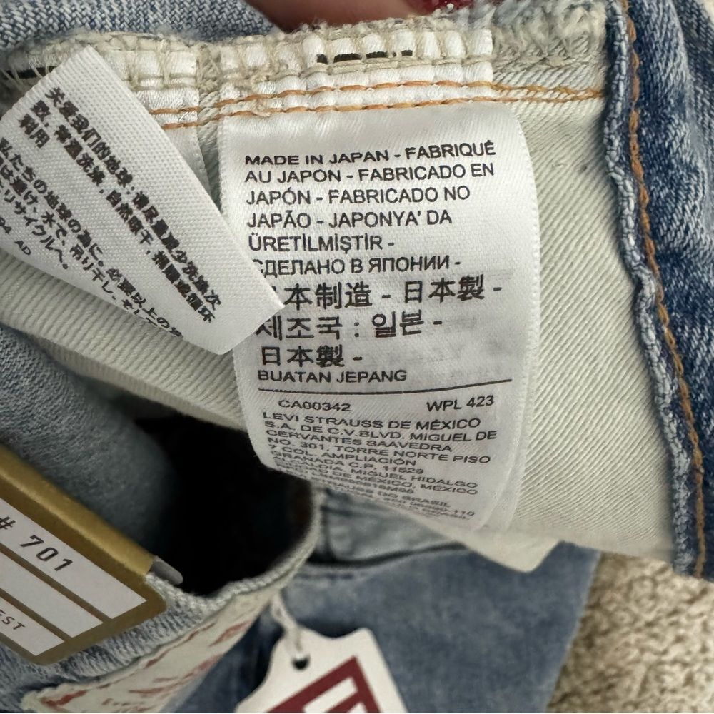 Levi's Vintage 1950s Made In Japan Straight Jeans - Picture 6 of 7